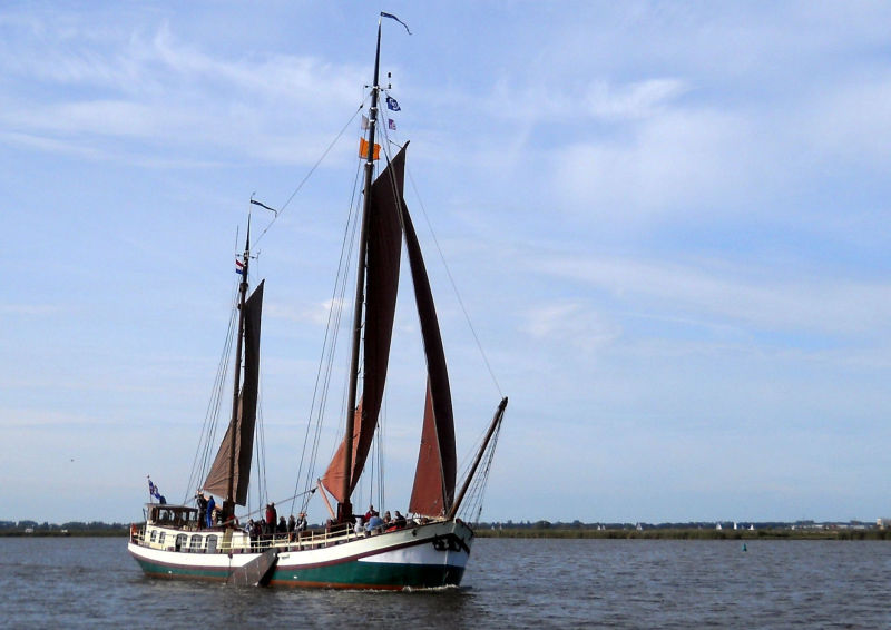 Klipper De Hoop auf dem Sneekermeer