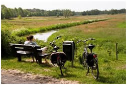 fietsen in Friesland
