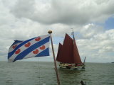 Stella Frisia op het IJsselmeer