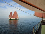 Stella Frisia en De Hoop op het IJsselmeer